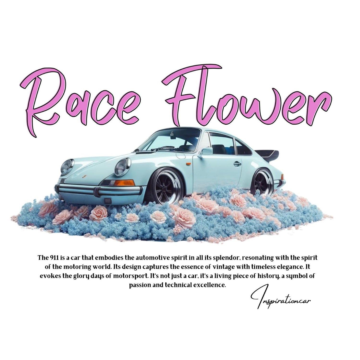 Race Flower - 25 editions available