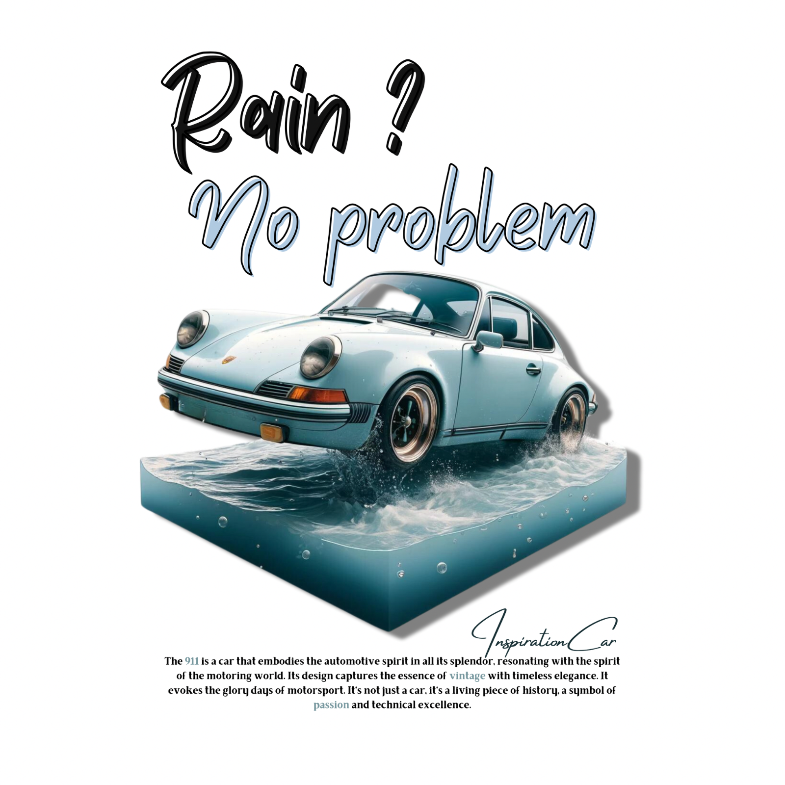 Raining Car - 32 editions available