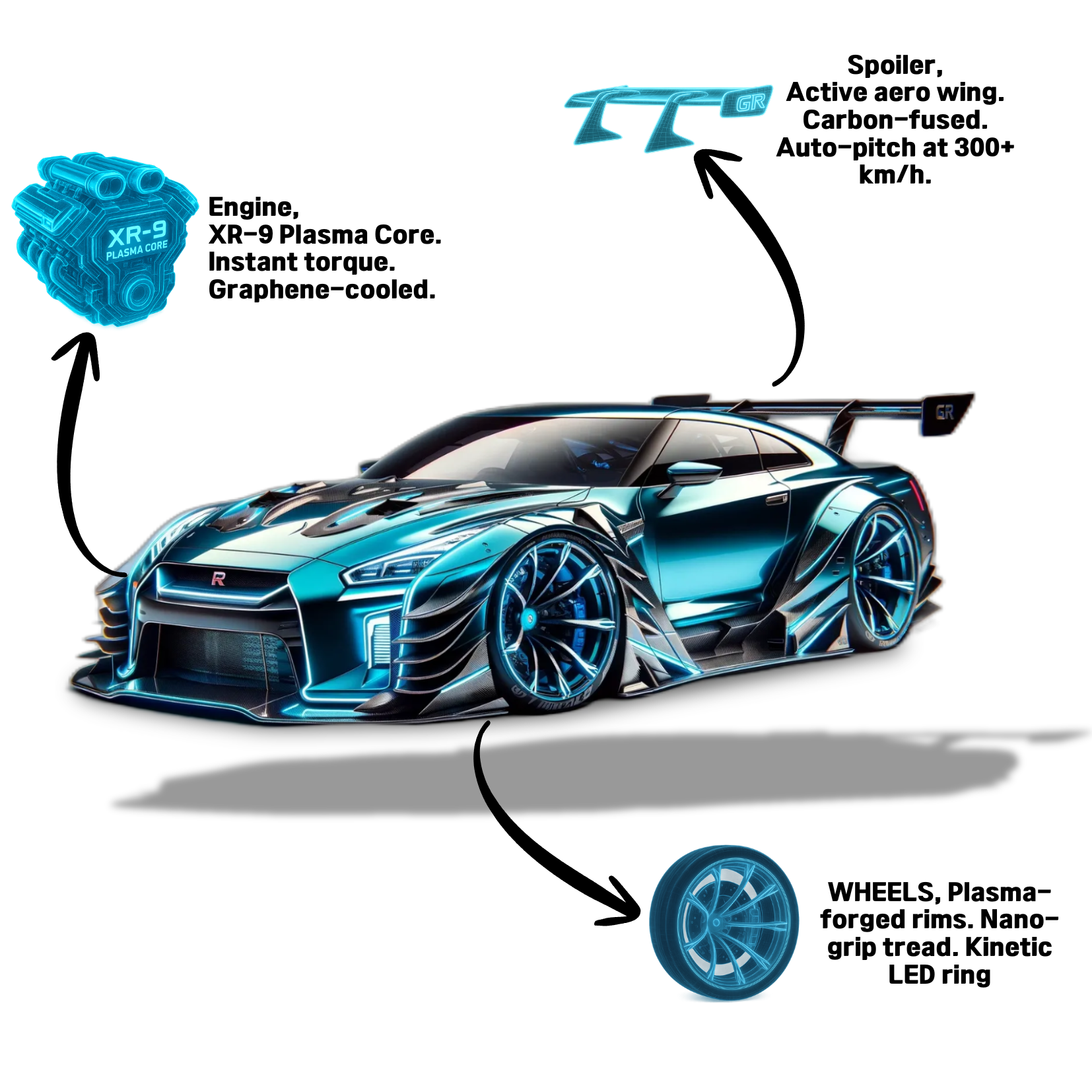 Supernova Glide - VisionaryCar®